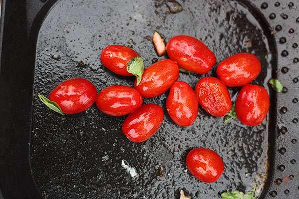 pan-fried tomatoes