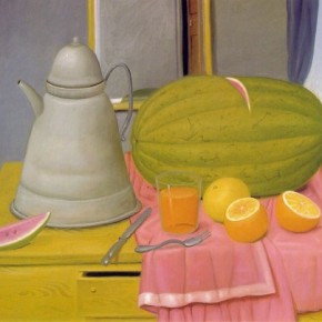 Fernando Botero - Frozen Watermelon Margarita