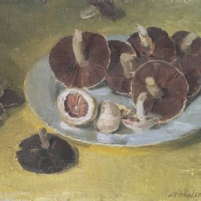 William Nicholson – Wild Mushroom Bread Pudding